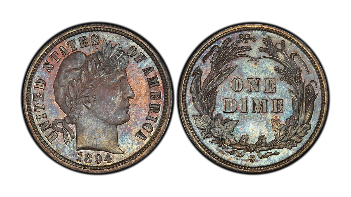 The Fascinating History of the 1894-S Barber Dime