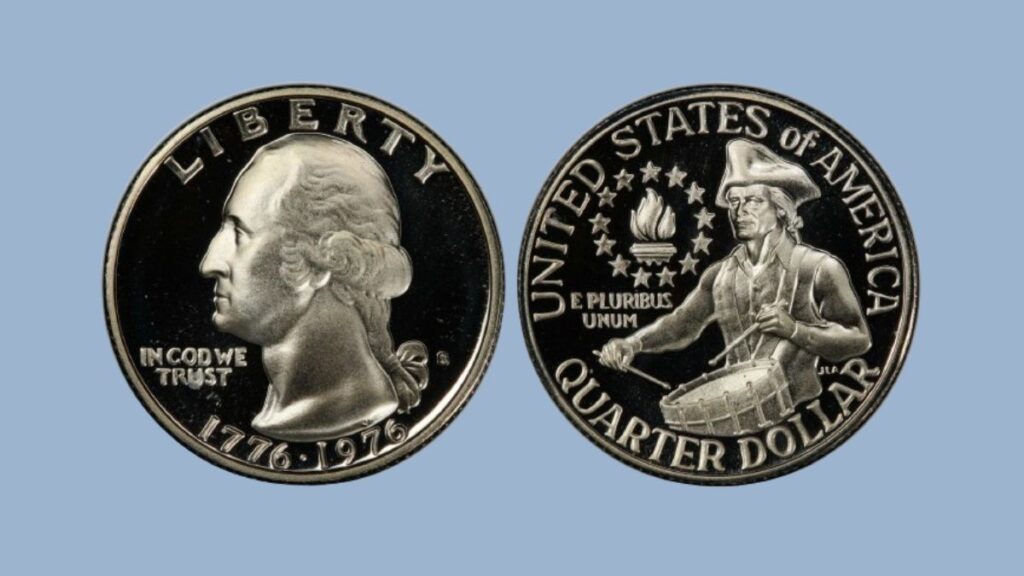 The 1976 Silver Bicentennial Quarter