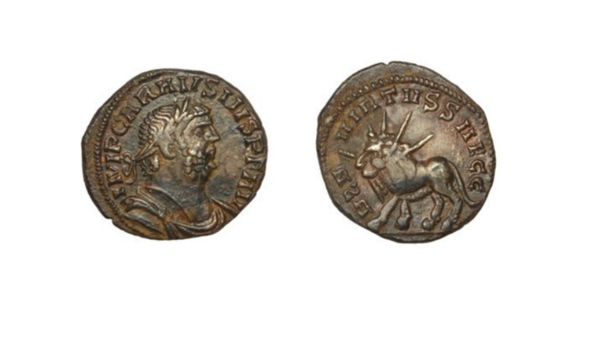 Rare Roman Coin Found: Set to Sell for Up to £8,000