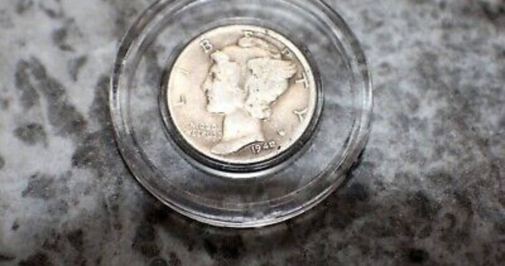 1942/1 Die Error Mercury Dime