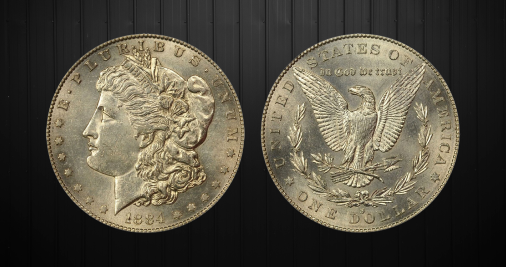  1884-S Morgan Silver Dollar