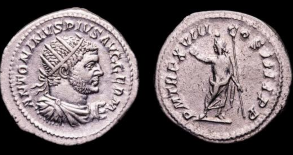 Caracalla’s Antoninianus (Rome, 215 AD)