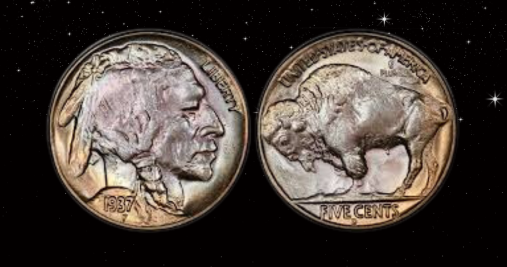 1937-D “Three-Legged” Buffalo Nickel