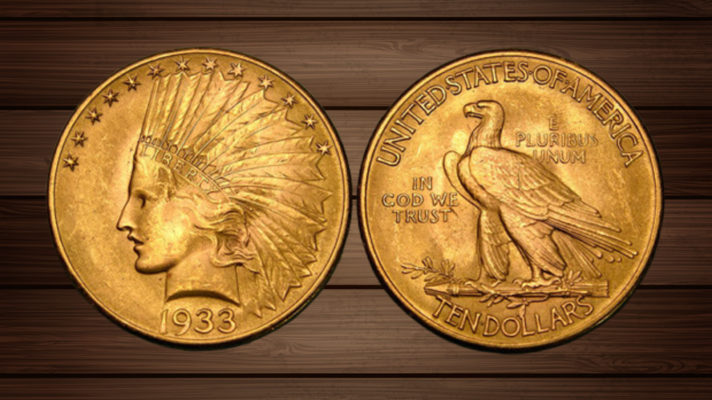 1933 Indian Head Gold Eagle