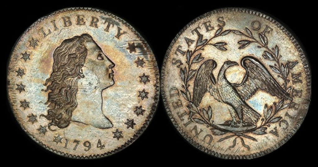  United States Silver Dollar (USA, 1794)