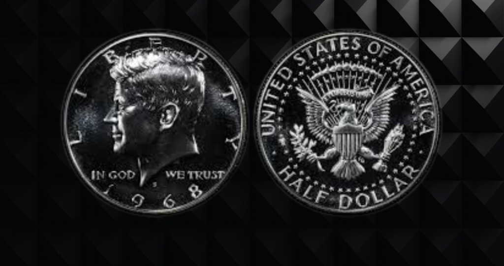 1968-S Proof Kennedy Half Dollar