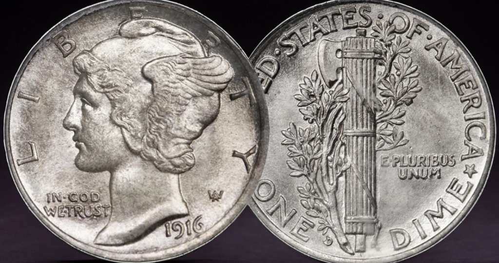 Design and Features of the 1916-D Mercury Dime