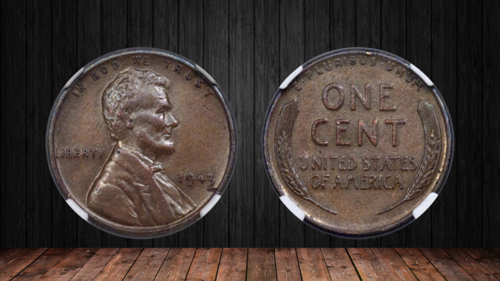 2. The 1943 Copper Wheat Penny