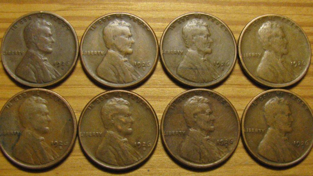 8. The 1926 S Lincoln Penny