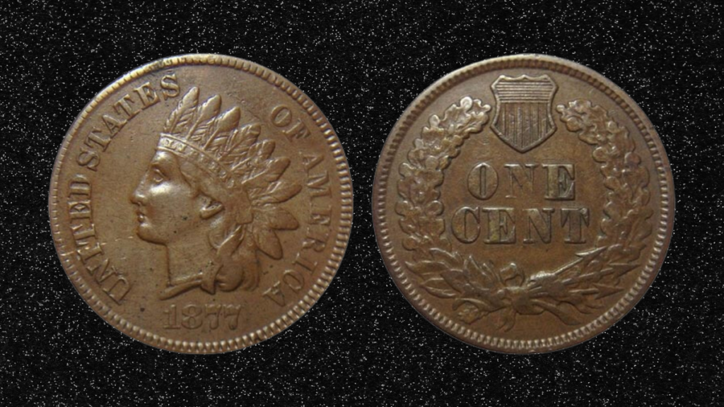 9. The 1877 Indian Head Penny