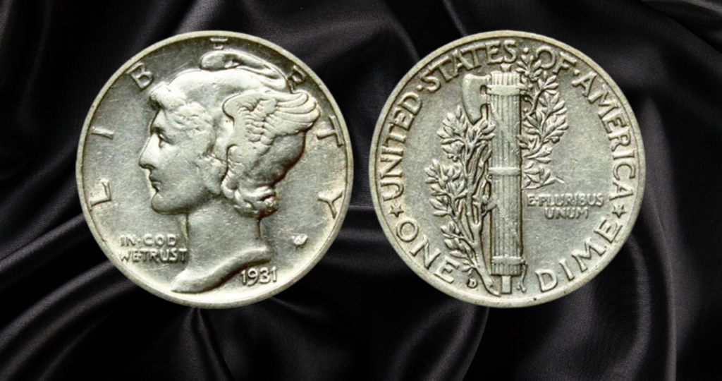 1931-D Mercury Dime