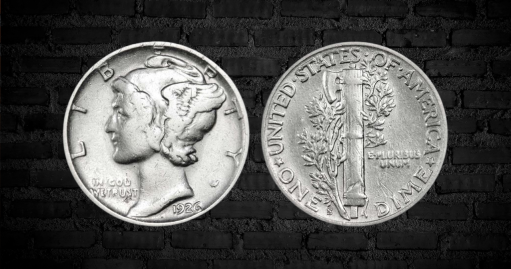 1926-S Mercury Dime