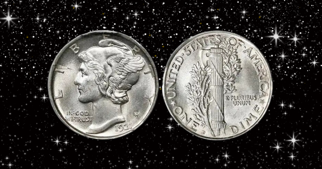 1921 and 1921-D Mercury Dimes