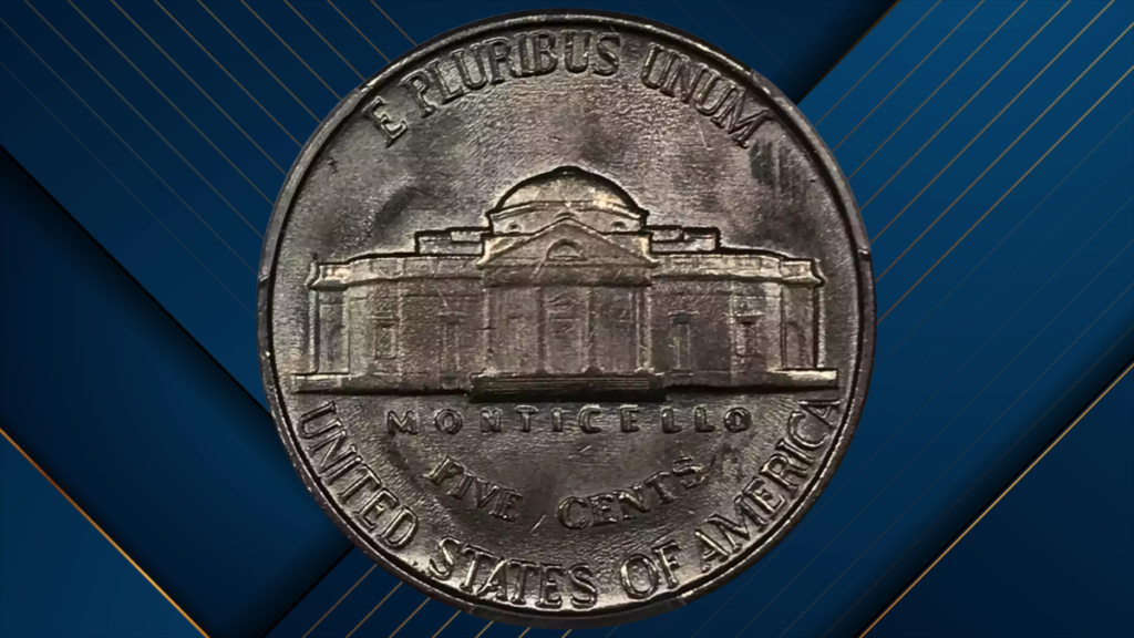 1939 “Doubled Monticello” Nickel