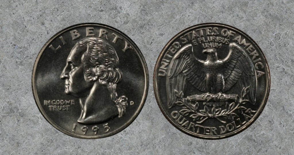 Rare Errors in the 1995 Washington Quarter