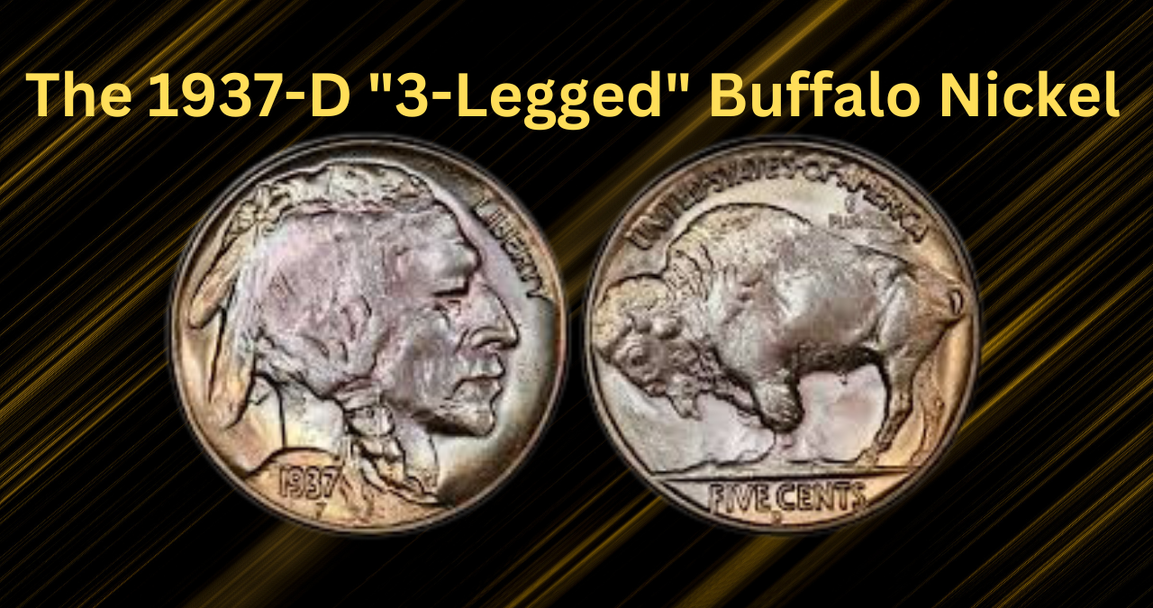 Own a Piece of U.S. Mint History: The 1937-D "3-Legged" Buffalo Nickel