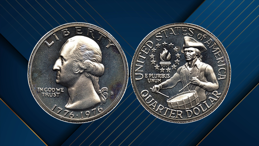 The 1976 Silver Bicentennial Quarter