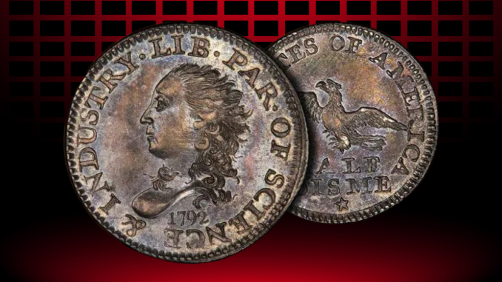 4. 1792 MS68 Bust Half Dime (Disme)