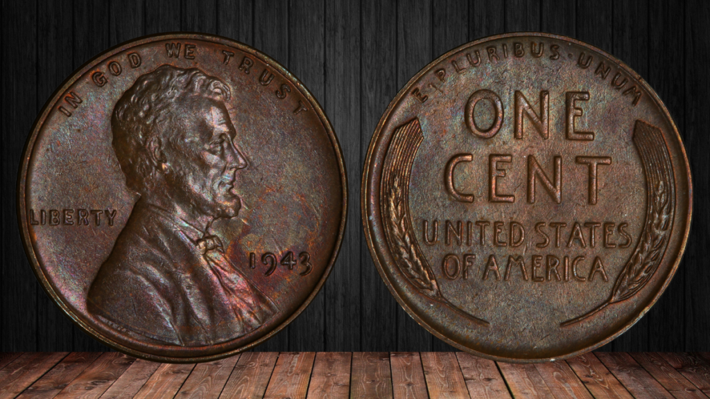 1. 1943 Lincoln Head Copper Penny