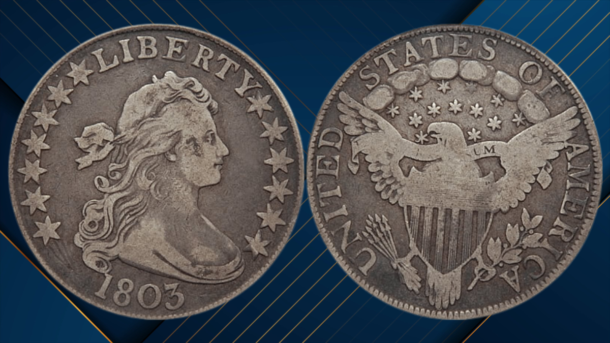 The Last of Its Kind: 1803 Draped Bust Silver Dollar’s Grade Revealed!