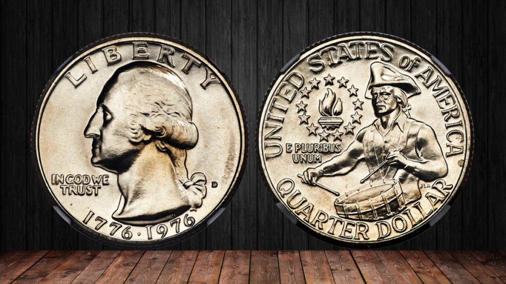 The 1976-D Double Die Obverse Bicentennial Quarter