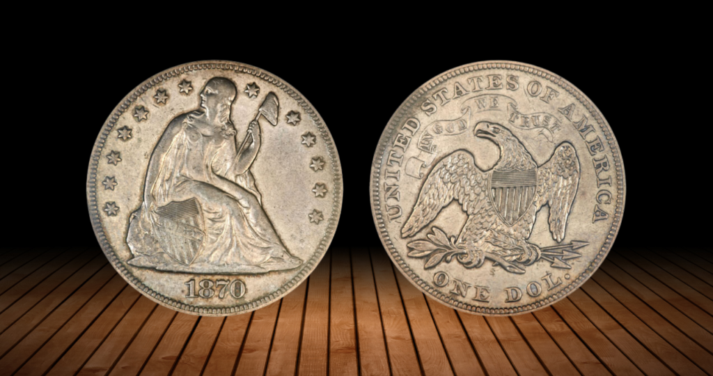 1870-S Liberty Seated Dollar