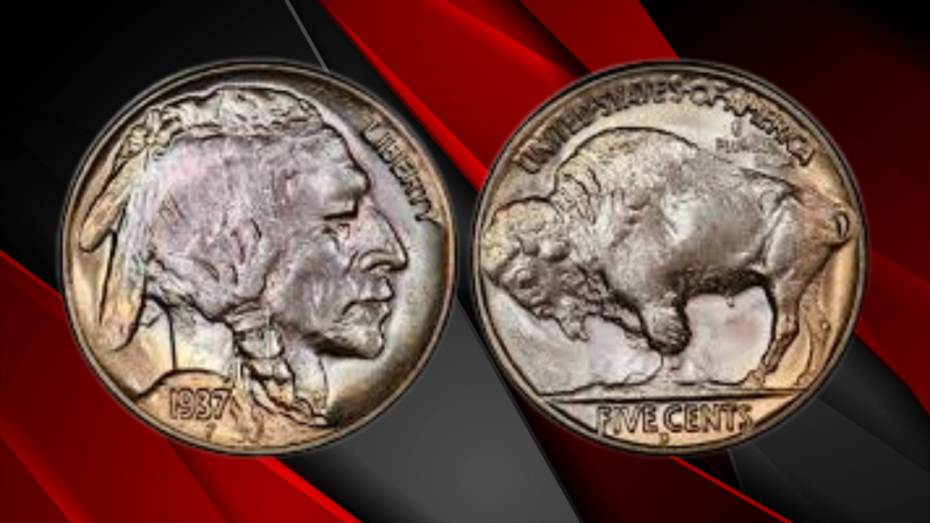 1937-D Three-Legged Buffalo Nickel