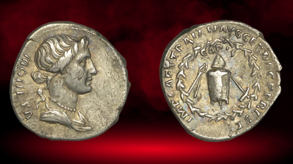 After 20 Years of Searching, Silver Roman Coin Could Fetch £6,000 at Auction