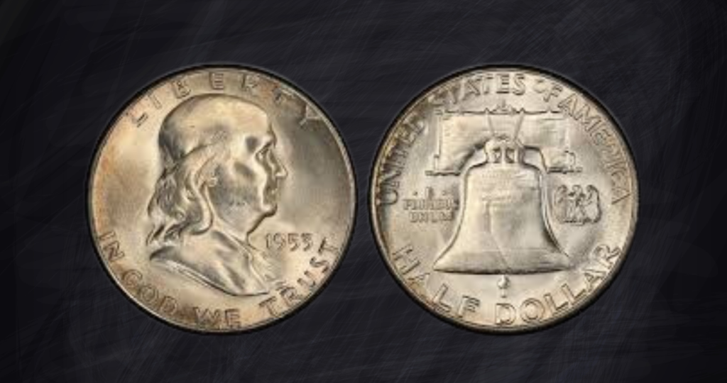 1953-S Franklin Half Dollar