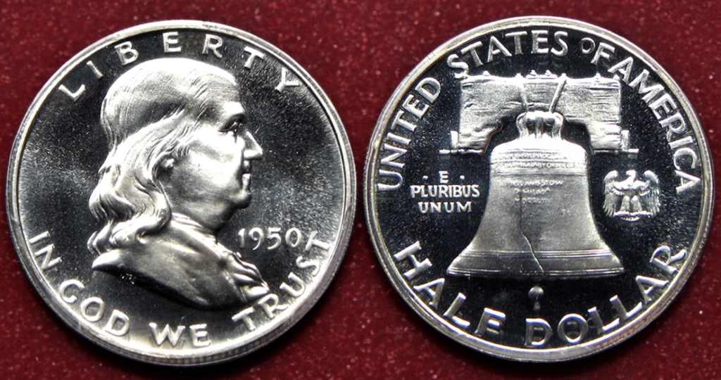 1950 Franklin Half-Dollar Proof