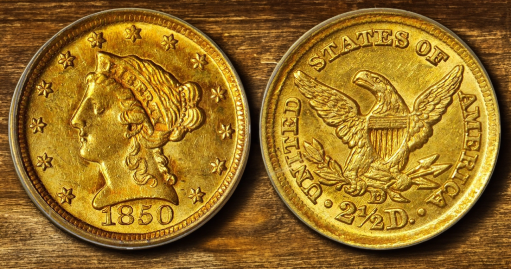 Why the 1850-D Liberty Head Quarter Eagle Is So Rare