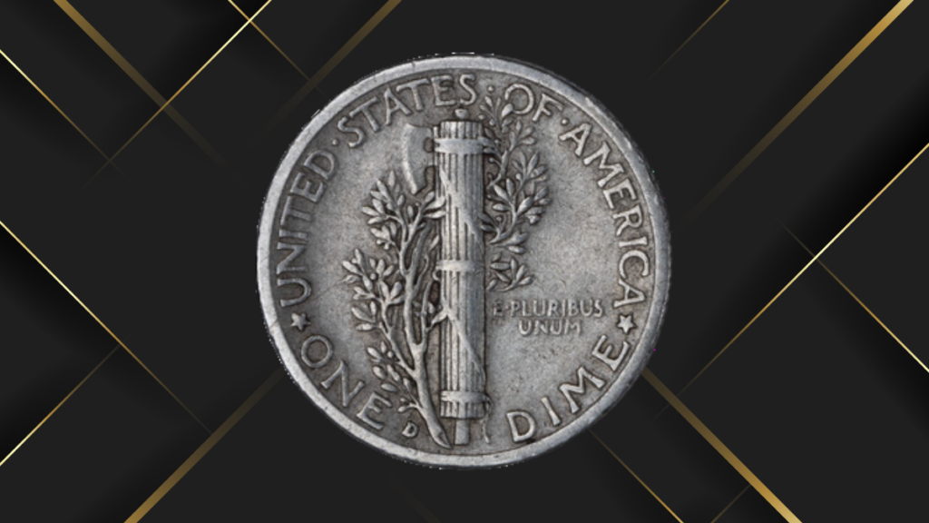 1918-S Mercury Dime with Full Bands