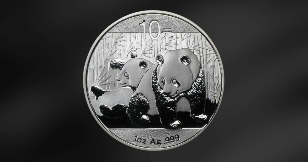  2010 Chinese Panda Silver Coin