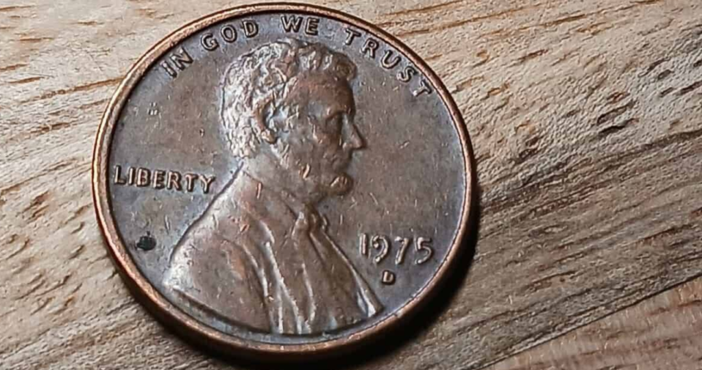  1975 Penny with No Mint Mark