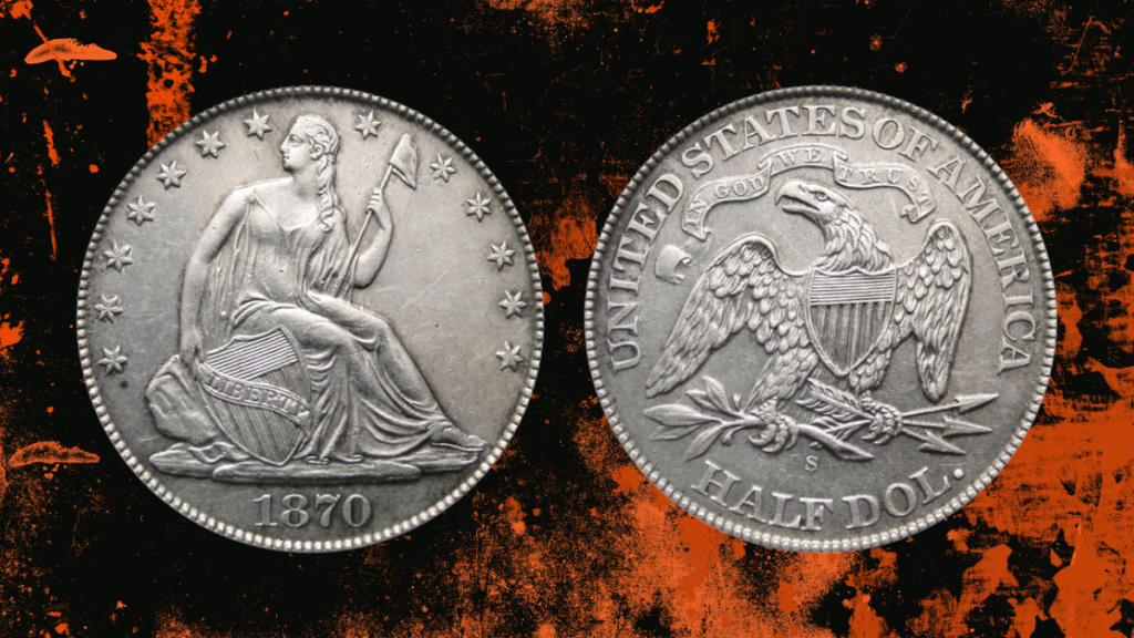 Seated Liberty Silver Dollar (1870)